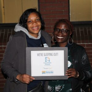 Participants of Covenant House's annual SleepOut campaign.